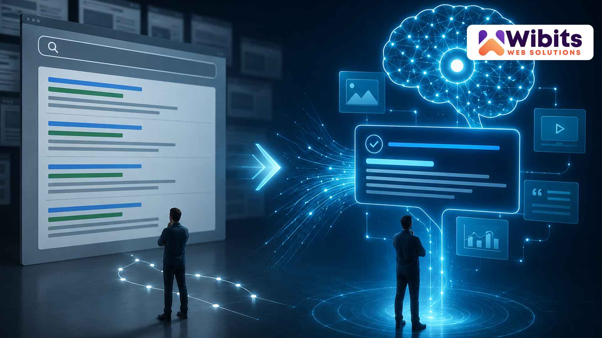 AI search results showing content ranking factors beyond just great content.
